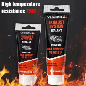 Sellador Escape Visbella 150g Alta Temp Reforzado Gris - Imagen 4