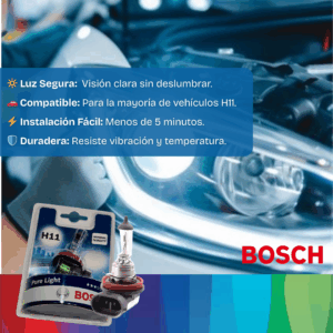 Ampolleta Bosch H11 Pure Light Blister - Imagen 8