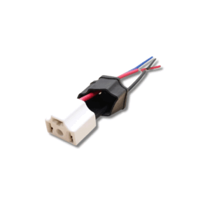 Enchufe Porcelana H4 Ampolleta Con Cable Alta Temp - Imagen 2