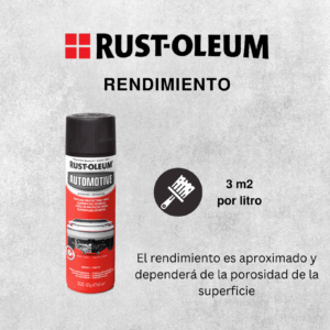 Sellador De Carrocería Undercoating Rust-Oleum 477ml Protección Antioxido y Golpes - Imagen 4