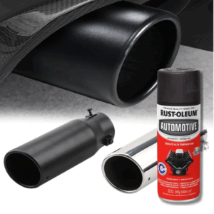 Pintura Automotriz Alta Temperatura Negro Mate Rust-Oleum 440ml - Imagen 6