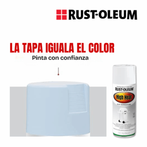 Pintura Alta Temperatura Blanca Rust-Oleum Para Máxima Protección Y Estilo - Imagen 5
