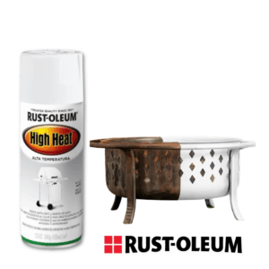 Pintura Alta Temperatura Blanca Rust-Oleum Para Máxima Protección Y Estilo - Imagen 7
