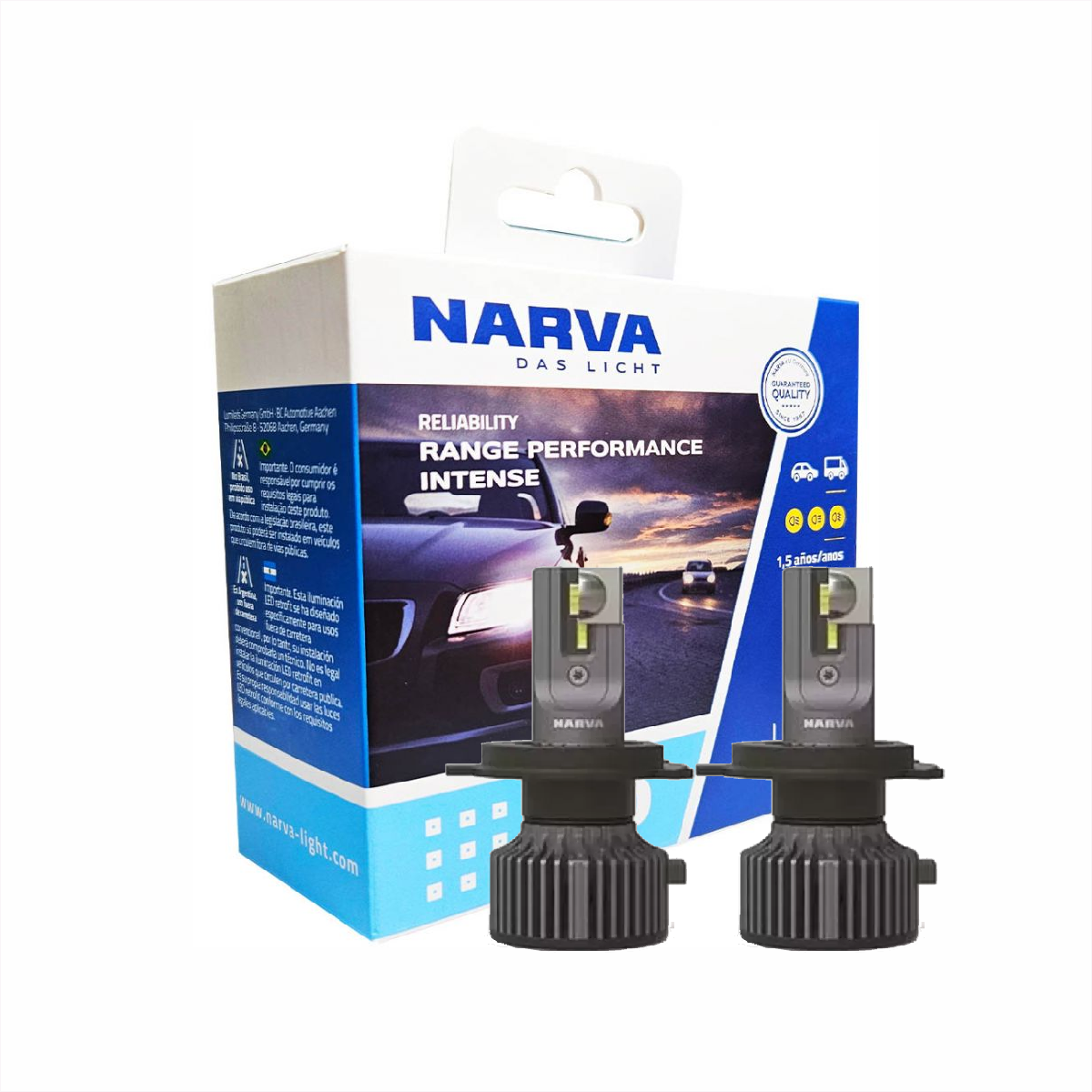 Kit Ampolletas LED 9005 L24 6000Lm 6000K