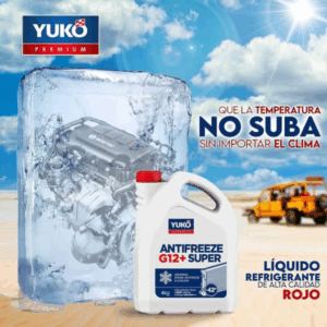 Refrigerante Anticongelante G12 YUKO 5L - Imagen 5