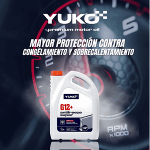 Refrigerante Anticongelante G12 YUKO 5L - Imagen 2
