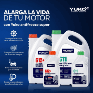 Refrigerante Anticongelante G12 YUKO 5L - Imagen 4