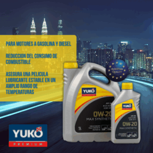 Aceite 0W20 Full Synthetic Yuko - Imagen 2