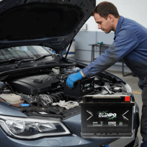 Batería Olimpo 55 Amperes 55530 340CCA (-+) - Imagen 3