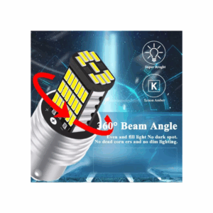 Ampolleta LED 1156 1 Contacto x2 Unidades Blanca - Imagen 5