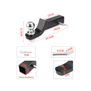 Kit Soporte Americano Con Bola De Enganche 2 Pulgadas - Imagen 4