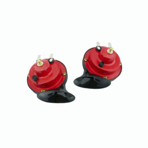 Bocina Caracol Electromagnética Doble 60B 12V con Relay BRM