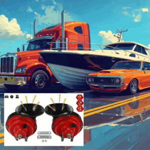 Bocina Caracol Electromagnética Doble 60B 12V con Relay BRM - Imagen 8