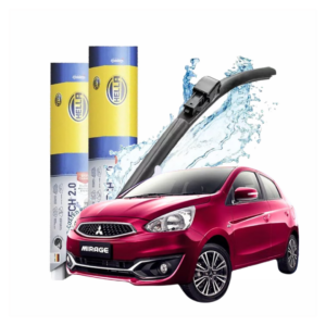Kit Plumillas Mitsubishi Mirage 2017 - 2025 Hella Clean Tech 24” + 16"