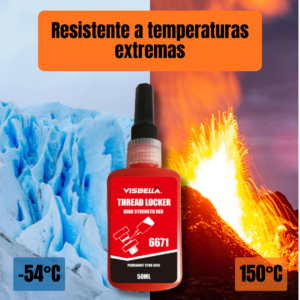 Trabador De Pernos Visbella 6671 Alto Medio 50mL | Fácil Aplicación - Imagen 6