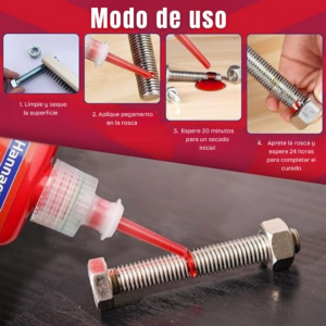 Trabador De Pernos Visbella 6671 Alto Medio 50mL | Fácil Aplicación - Imagen 5