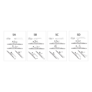 Plumilla Limpiaparabrisas 14 Pulgadas Trasera Estándar Hella Original - Imagen 3