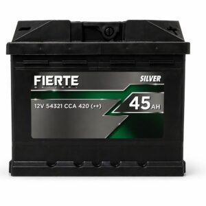 Batería 44 Amperes Fierte Silver 54321CCA 420 Positivo Derecho