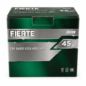 Batería 45 Amperes Fierte Silver 54321CCA 420 Positivo Derecho - Imagen 2